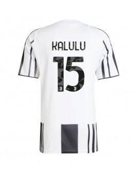 Juventus Pierre Kalulu #15 Replika Hemmakläder 2025-26 Kortärmad